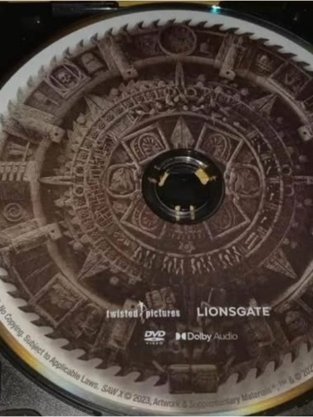 Saw X DVD